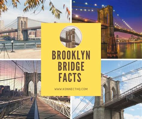 brooklyn bridge facts sheet and trivia